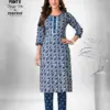 Deeptex  Exotic Vol 6 Kantha Cotton Wholesale Kurti With Pant Catalog